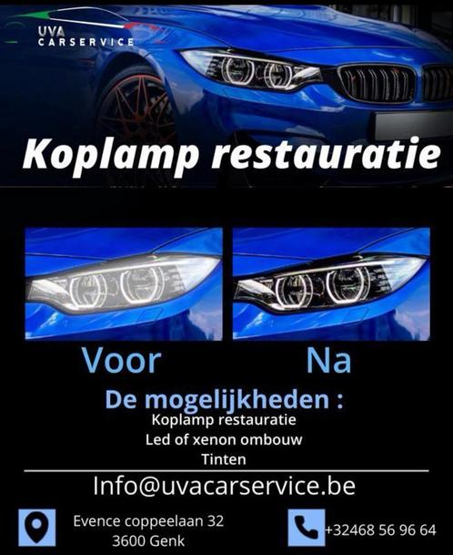 Koplampen polieren / restaureren, Auto diversen, Overige Auto diversen, Ophalen of Verzenden