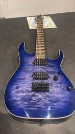 Ibanez RG421QM cerulean blue burst, Enlèvement, Comme neuf, Solid body, Ibanez
