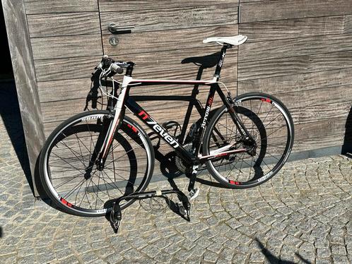 Racefiets N7EVEN Arrow-SL vol Carbon maat 57, Fietsen en Brommers, Fietsen | Racefietsen, Zo goed als nieuw, Carbon, Ophalen of Verzenden