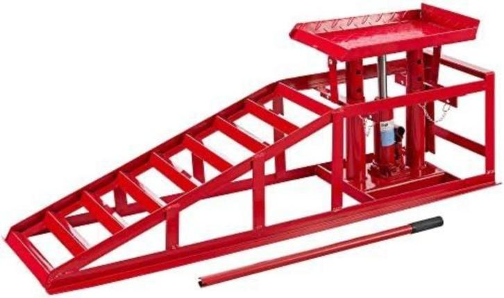 Te koop twee stuks oprijbrug Auto - Met Hydraulische Krik, Auto diversen, Krikken, Nieuw, Garagekrik, Manueel, Ophalen