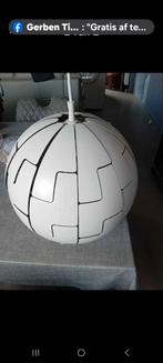 Verstelbare luster zeer goede staat.Witte kleur,, Huis en Inrichting, Ophalen