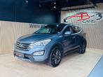 Hyundai Santa Fe 2.2 CRDi 4WD Executive * 7 PLACES * GAR 12, Auto's, Gebruikt, Zwart, 7 zetels, Leder