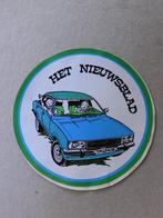 sticker - Suske en Wiske - reclame Het Nieuwsblad - 1975, Envoi, Bob et Bobette, Comme neuf, Image, Affiche ou Autocollant