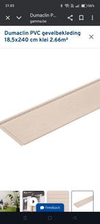 Sidings, Dumaclin PVC gevelbekleding klei, Doe-het-zelf en Bouw, Ophalen, Nieuw