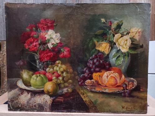 Hubert Bellis 1831-1902, Antiek en Kunst, Kunst | Schilderijen | Klassiek, Ophalen of Verzenden
