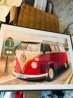 Cadre avec poster ( plastifier  ), Ophalen, Rechthoekig Staand, Met lijst, Nieuw