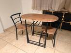 Table avec 2 chaises, Enlèvement, Comme neuf