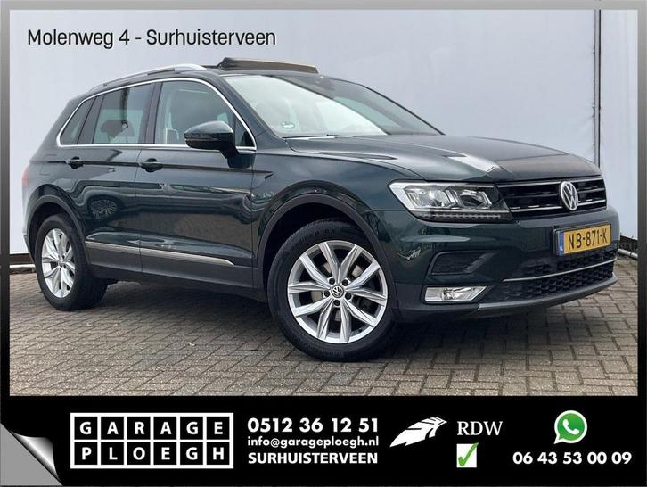 Volkswagen Tiguan 1.4 TSI Autom Pano/Schuif Virtual Cockp St, Auto's, Volkswagen, Bedrijf, Tiguan, ABS, Adaptive Cruise Control