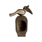 Hooggelegen houten vogelbeeld - Aziatische collectie, Ophalen of Verzenden