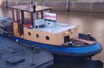 Nu bunkerboot, straks woonschip?, Watersport en Boten, Ophalen, Gebruikt, Staal, Diesel