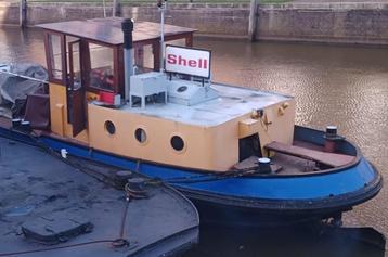 Nu bunkerboot, straks woonschip? beschikbaar voor biedingen