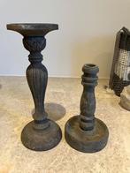 Set van 2 ornamenten merk Hoffz nieuw, Ophalen, Nieuw, Hout, Kandelaar
