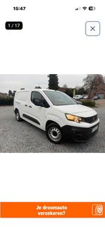Peugeot partner 1500 hdi L2  DISTRIBUTIE VERVANGEN 108671 km, Auto's, Voorwielaandrijving, 4 cilinders, Wit, Particulier