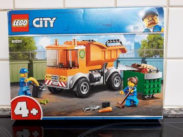 Camion à ordures Lego City 4+ 60220 complet avec boîte