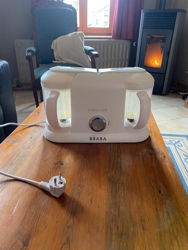BEABA Babycook Duo, robot bébé 4 en 1, contenance XXL, blanc, Kinderen en Baby's, Tweelingen en Meerlingen, Zo goed als nieuw