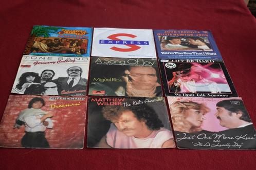 45t's ten tijde van "op volle toeren", Cd's en Dvd's, Vinyl | Rock, Zo goed als nieuw, Poprock, Overige formaten, Ophalen of Verzenden