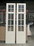 Set van 2 vaste houten ramen, Châssis de fenêtre, Comme neuf, Enlèvement, Vitre comprise