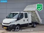 Iveco Daily 35C12 Dubbel Cabine Kipper 3500kg trekhaak Euro6, Autos, 120 ch, 3500 kg, Tissu, Iveco