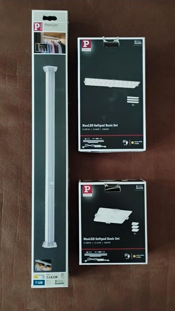 3 packs LED PAULMANN NEUVE, Maison & Meubles, Salle de bain | Linge de bain & Accessoires, Neuf, Enlèvement