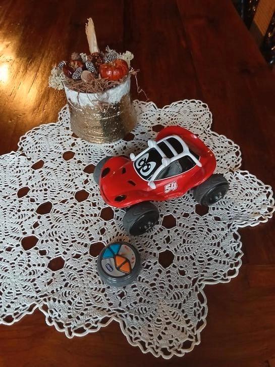 Chicco afstandsbediening auto -werkt nog prima (zonder batte, Kinderen en Baby's, Speelgoed |Speelgoedvoertuigen, Gebruikt, Afstandsbediening