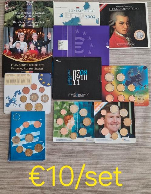 Bu-sets euromunten, Postzegels en Munten, Munten | Europa | Euromunten, Setje, Overige landen, Ophalen of Verzenden