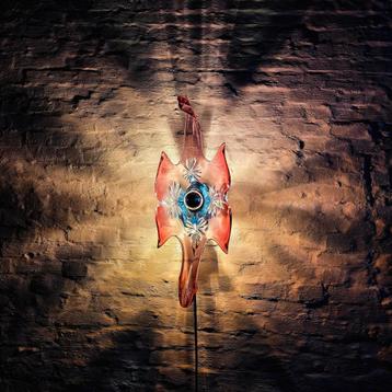 Vintage Murano glazen wandlamp. beschikbaar voor biedingen