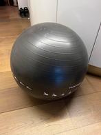yoga ball. exercise ball. 65cm. grijs. TUNTURI, Sports & Fitness, Yoga & Pilates, Comme neuf, Envoi, Accessoire de yoga
