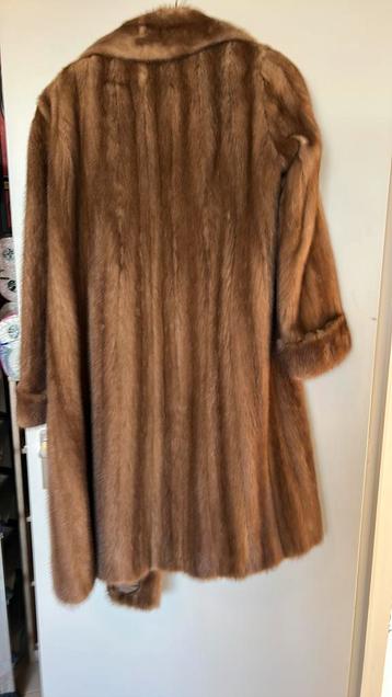Manteau allongé Vison. Taille 44/46., Enlèvement, Comme neuf, Taille 42/44 (L)