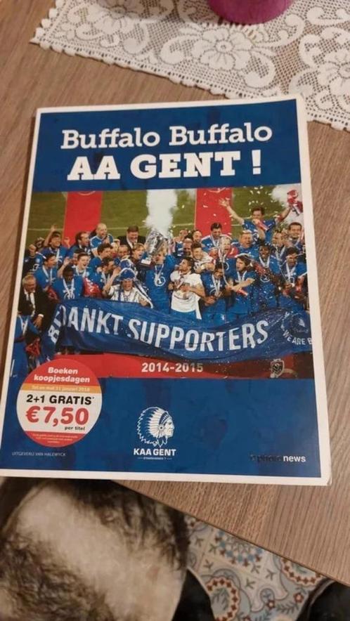 Buffalo Buffalo AA Gent ! / 2014/2015, Boeken, Sportboeken, Gelezen, Balsport, Verzenden
