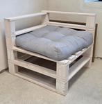 Hoekzetel pallet hout wit (4 stuks), Ophalen
