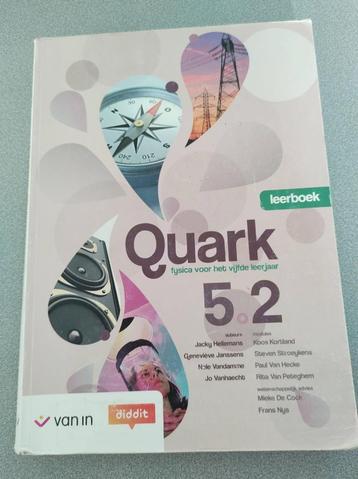 Quark fysica voor het vijfde leerjaar, Enlèvement ou Envoi, Van In, Utilisé, Secondaire