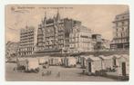 Blankenberghe la plage et l'Excelsior Belle Vue Hôtel, Verzenden, Voor 1920, Gelopen, West-Vlaanderen