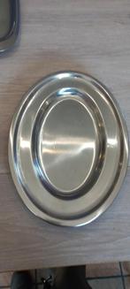 Inox serveerschaal, Ophalen