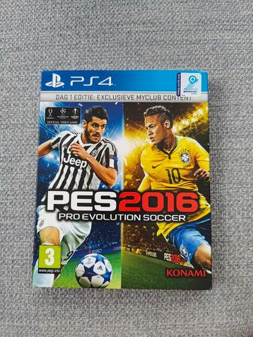 Pro Evolution Soccer 2016 - Day One Edition beschikbaar voor biedingen