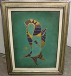 Gerard LAENEN, Lyrische abstractie 1977, Antiek en Kunst, Ophalen