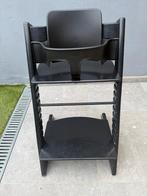 Mooie zwarte tripp trapp met babyset, Kinderen en Baby's, Ophalen