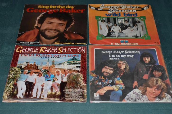 45t's hits van  "the George Baker Selection", Cd's en Dvd's, Vinyl | Pop, Zo goed als nieuw, 1960 tot 1980, Overige formaten, Ophalen