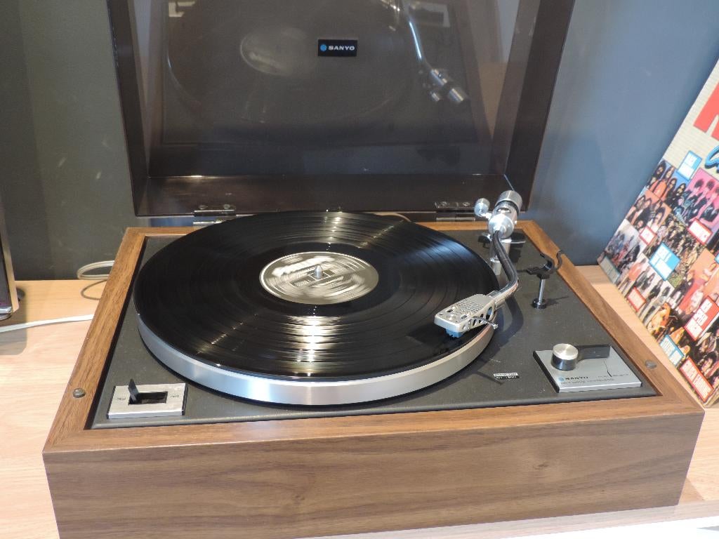 Platine vinyle Sanyo TP-996, Ophalen, Gebruikt, Automatisch