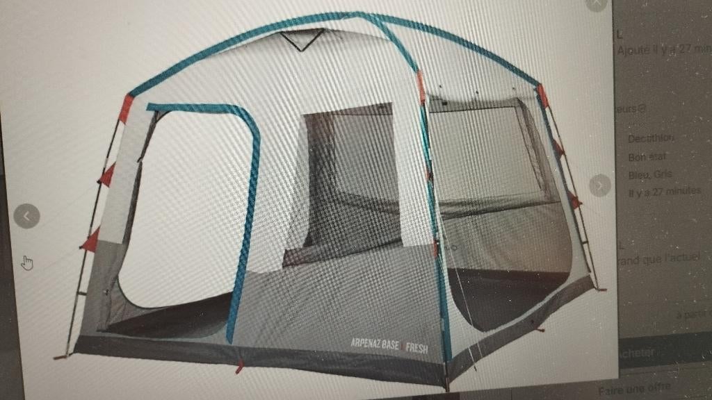 Séjour Arpenaz base L, Caravanes & Camping, Tentes, Enlèvement, Utilisé, Plus de 6