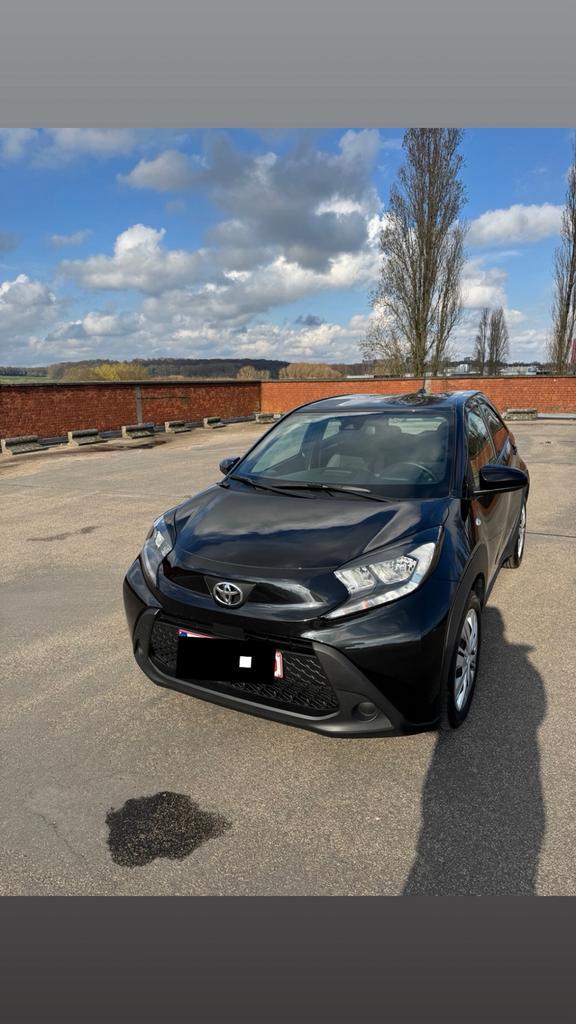 Toyota Aygo X Propre 2024, Auto's, Toyota, Aygo X, ABS, Hybride Elektrisch/Benzine, 5 deurs, Automaat, Zwart, Zwart, Stof, Ophalen
