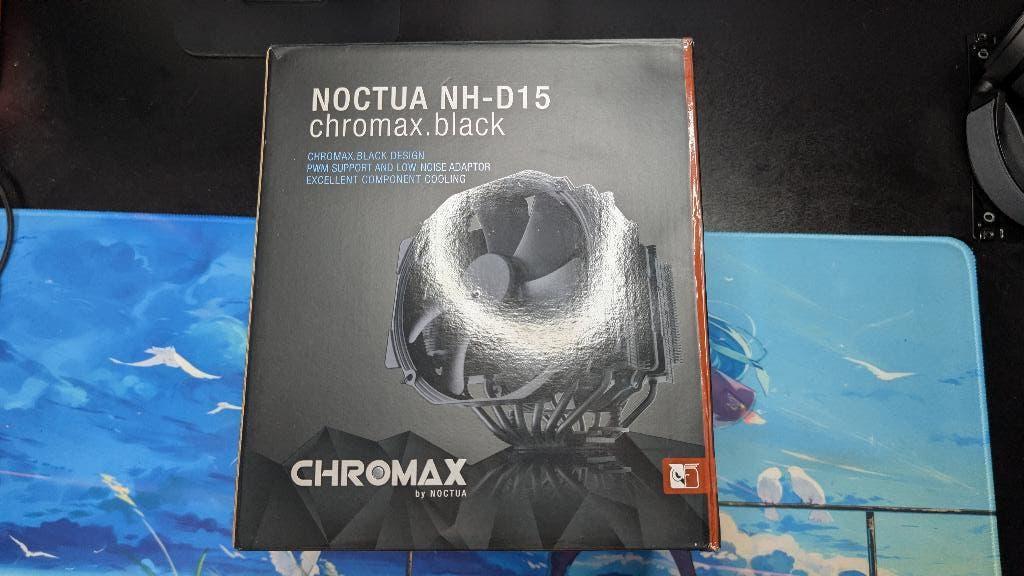 Noctua NH-D15 chromax.black, Computers en Software, Computerkoelers, Ophalen of Verzenden, Zo goed als nieuw, Luchtkoeling