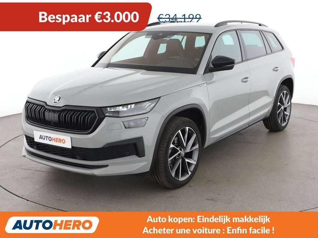 Skoda Kodiaq 1.5 TSI ACT SportLine (bj 2023, automaat), https://public.car-pass.be/vhr/1a9c473f-99c6-4578-9adf-90baf84d7e19, USB