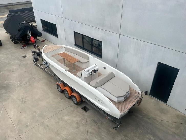 Rand Mana 23, Sports nautiques & Bateaux, Chaloupes, Utilisé, 10 à 30 ch, 6 mètres ou plus, Moteur hors-bord, Essence, Polyester