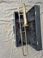 Jupiter kleine schuiftrombone in koffer., Muziek en Instrumenten, Blaasinstrumenten | Trombones, Verzenden