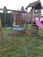 Speeltuig met glijbaan zandbak schommel, Ophalen, Schommel