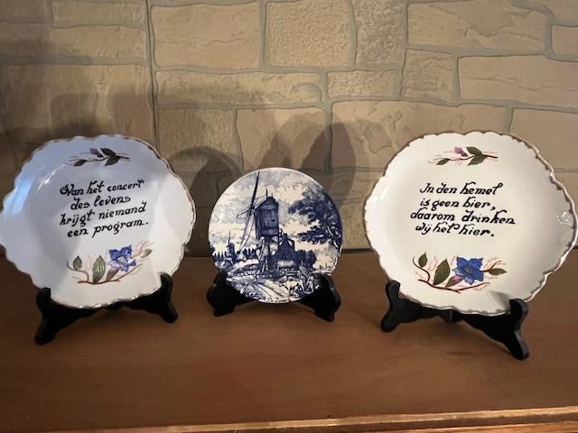 Assiette décorative avec un sort, Maison & Meubles, Accessoires pour la Maison | Tableaux à écrire & Proverbes, Enlèvement