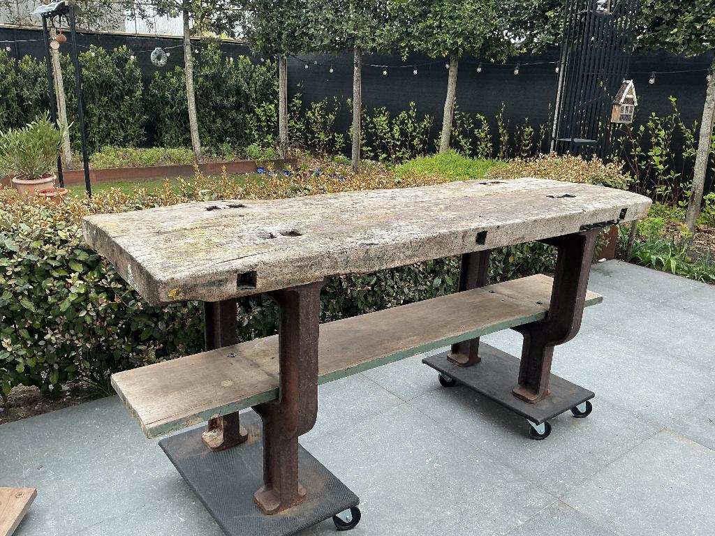 Werkbank/ bartafel, Huis en Inrichting, Ophalen, Gebruikt