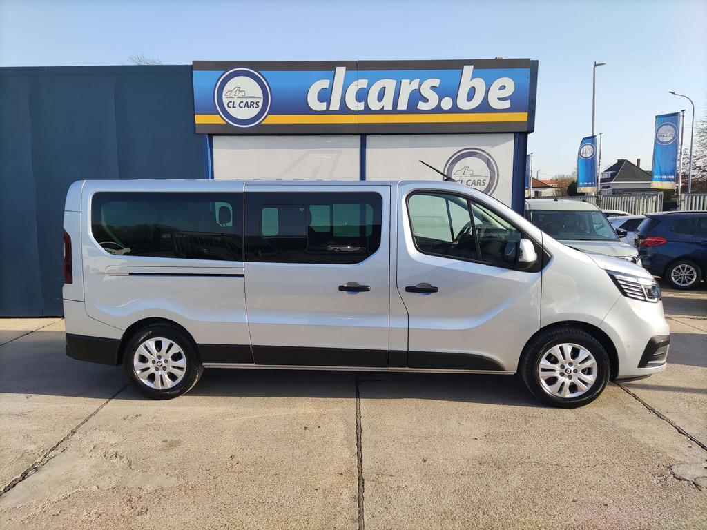 Renault Trafic 2.0dCi/L2/Passenger8pl/Automaat/Navi/Cam/Bt/T, Auto's, Stof, Gebruikt, Bedrijf, Diesel