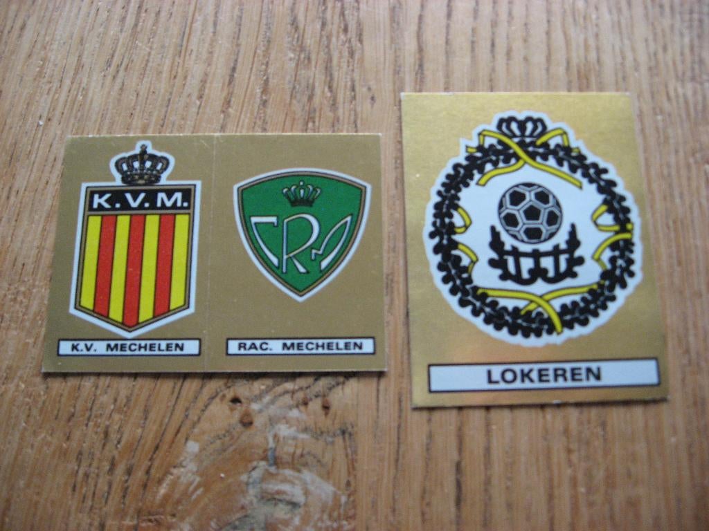 Autocollants Panini Football 81 logos et emblèmes, Collections, Enlèvement ou Envoi, Neuf, Affiche, Image ou Autocollant