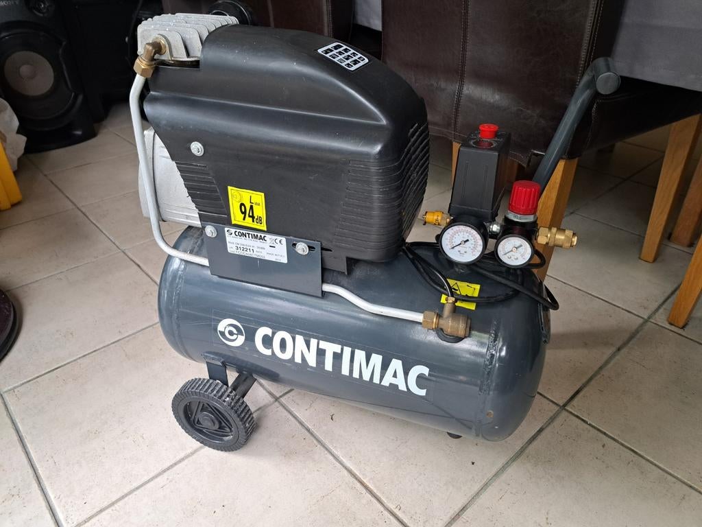 Contimac CM 235/8/24 W, Doe-het-zelf en Bouw, Compressors, Minder dan 25 liter, Ophalen, Gebruikt